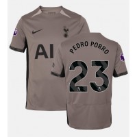 Dres Tottenham Hotspur Pedro Porro #23 Rezervni 2023-24 Kratak Rukav